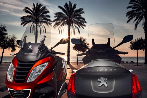 标致倒三轮Peugeot Metropolis400 - 中国摩托迷