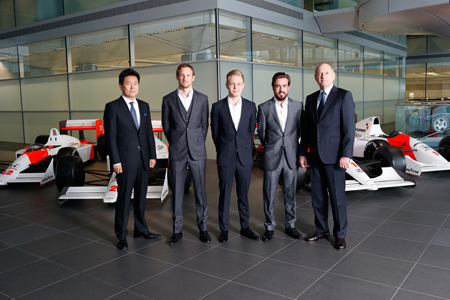 mclaren ceo 朗戴尼斯感言"在mclaren honda即将开启