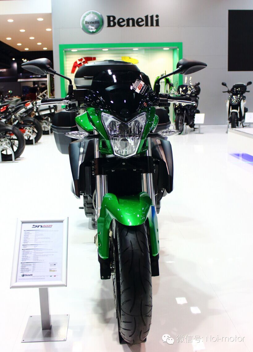 百年贝纳利 百年米兰展--四缸黄龙BN600R 改装